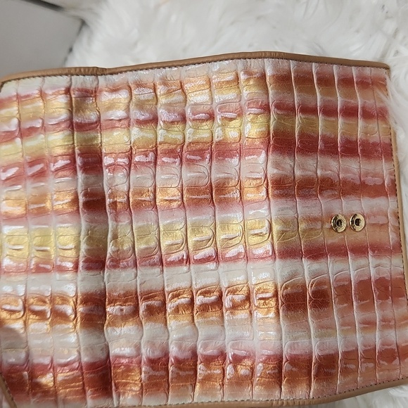 🔹BRAHMIN🔹️ Melbourne Large Duxbury Satchel Multi Royalton +Veronica Wallet Set - Picture 13 of 16